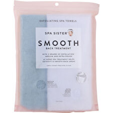 Spa Accessories Spa Sister Twin Exfoliating Spa Towels (blue & Green)