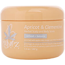 Hempz Apricot And Clementine Herbal Scalp And Body Scrub For Unisex 200ml/7.3oz
