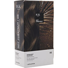 Igk Permanent Color Kit - Hot Chestnut (warm Golden Brown) 5g/0.17oz