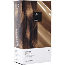 Igk Permanent Color Kit - 7n Latte (natural Blonde)