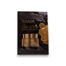 Ahava Single Use 24k Gold Mineral Hydrating Mud Mask For Face 6ml
