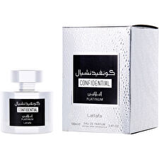 Lattafa Perfumes Confidential Platinum Eau De Parfum 100ml