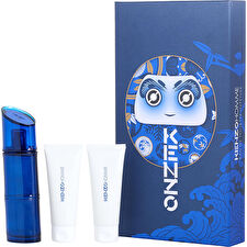 Kenzo Homme Eau De Toilette Spray 90ml/3.7oz & Shower Gel 60ml/2.5oz X 2