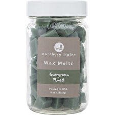 Northern Lights Evergreen Forest Simmering Fragrance Chips - Jar Containing 100 Melts 240ml/8oz