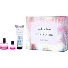 Nicole Miller Lueur De La Ville Eau De Parfum Spray 90ml/3.4oz & Body Lotion 180ml/6.8oz & Eau De Parfum Spray 0.68oz