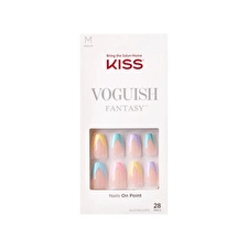Kiss Adhesive Nails Voguish Fantasy Nails - Disco Ball 28 Pcs