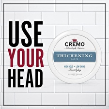 Cremo High Hold & Low Shine Thickening Paste - Stylingová Pasta Na Vlasy 113.0g