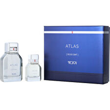 Tumi Atlas For Men - 2 Pc Gift Set 90ml/3.4oz Eau De Parfum Spray 30ml/1oz Eau De Parfum Spray 90ml/3.4oz