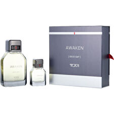 Tumi Awaken For Men - 2 Pc Gift Set 180ml/6.8oz Eau De Parfum Spray 30ml/1oz Eau De Parfum Spray 180ml/6.8oz
