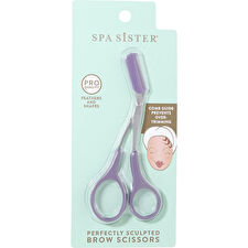Spa Accessories Spa Sister Brow Grooming Scissors - Purple