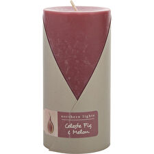 Northern Lights Celeste Fig & Melon One 3x6 Inch Pillar Candle