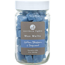 Northern Lights Cotton Blossom & Dogwood Simmering Fragrance Chips - Jar Containing 100 Melts 200ml/7oz