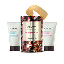 Ahava Be Unexpected The Power Duo Set: Deadsea Water Mineral Body Lotion & Mineral Hand Cream 40ml/1.3oz