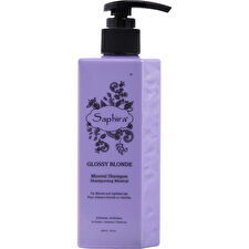 Saphira Glossy Blonde Rich In Minerals Hair Colour Shampoo For Blonde Hair Blonde 250ml