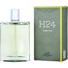 Hermes H24 Herbes Vives Eau De Parfum Refillable Spray 100ml/3.4oz