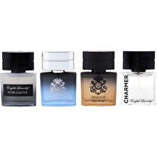 English Laundry Variety 4 Piece Mens Variety With Armour & Noir Castle & Charmer & Throne And All Are Eau De Parfum Spray 0.68oz