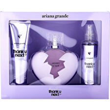 Ariana Grande Thank U Next 2.0 Eau De Parfum Spray 90ml/3.4oz & Body Mist 120ml/4oz & Body Souffle 90ml/3.4oz