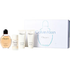 Calvin Klein Obsession For Men Dárková Sada Eau De Toilette 125ml Deostick 75ml Balzám Po Holení 100ml A Sprchový Gel 100ml 125ml