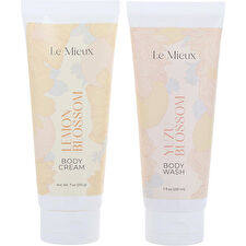 Le Mieux Blossom Buddies Set: Body Wash 200ml/7oz & Body Cream 200ml/7oz 2pcs
