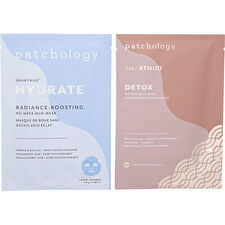 Patchology Smartmud Duo Hydrate & Detox No Mess Mud Mask 2masks