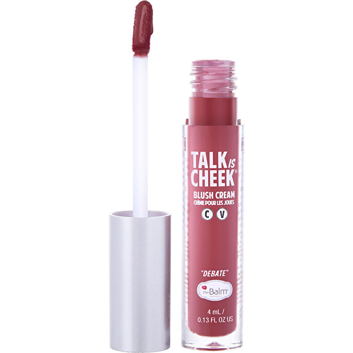 theBalm Talk is Cheek : Cream Blush - 6 Colors - Debate - 4ml