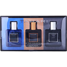 Tahari Parfums Variety The Trio Collection With Aquawave & Black & Leather Oud And All Are Eau De Toilette Spray 30ml/1oz