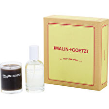 Malin & Goetz Malin+goetz Dark Rum Eau De Parfum Spray 30ml/1.7oz & Candle 60ml/2.35oz