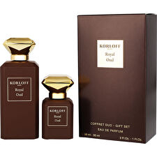 Korloff Royal Oud Eau De Parfum Spray 90ml/3oz & Eau De Parfum Spray 30ml/1oz