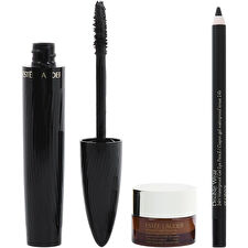 Estee Lauder High Powered Eyes Set: Advanced Night Repair Eye Supercharged Gel-creme 5ml/0.17oz & Double Wear Waterproof Eye Pencil 8g/0.28oz & Turbo Lash Mascara # 01 Black 8ml/0.27oz 3pcs