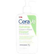 Cerave Hydrating Cream-to-foam Cleanser - Normal To Dry Skin 355ml/12oz