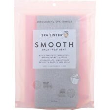 Spa Accessories Spa Sister Smooth Back Treatment - Light Pink / Grey 2pk