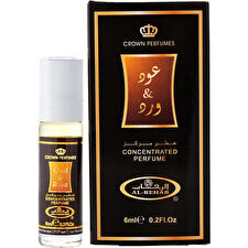 Al Rehab Oud Rose Concentrated Perfume Oil 0.2oz