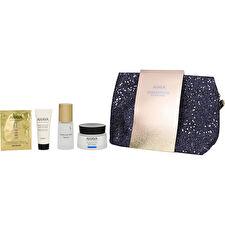 Ahava Beyond Boundaries Boundless Beauty Set: Hyaluronic Acid Serum 30ml/1oz & Hyaluronic Acid Leave-on Mask 15ml/0.5oz & Hyaluronic Acid 24/7 Cream 50ml/1.7oz & Bag 3pcs+bag