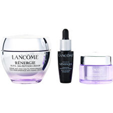 Lancome Renergie & Genifique Giftset Anti Aging Cream 50ml/genifique 10ml/renergie Anti Aging Cream 15ml 75ml