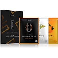 Korika Brightening Sheet Masks Set
