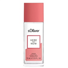 s.Oliver Here & Now For Women - Deodorant S Rozprašovačem - Volume: 75ml