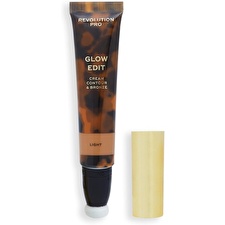 Revolution PRO Cream Bronzer Glow Edit (cream Contour & Bronze) 15ml - Shade: Light