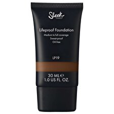 Sleek Makeup Lifeproof Oil Free High Cover Cream Foundation Lp19 30ml