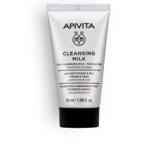 Apivita 3 In 1 Cleansing Milk Face And Eyes With Chamomile And Honey 50ml