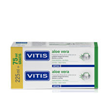 Vitis Aloe Vera Toothpaste Duo #mint 2x 150ml