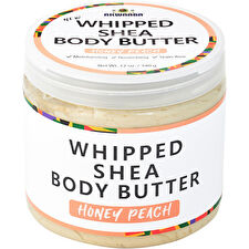 Akwaaba Whipped Shea Butter - Honey Peach 340g/12oz