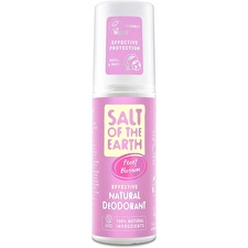 Salt-Of-The-Earth Peony Blossom Natural Deodorant - Natural Mineral Deodorant Spray With The Scent Of Peony 100ml