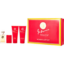Fred Hayman Touch For Women - 4 Pc Gift Set 90ml/3.4oz Eau De Toilette Spray 0.61oz Eau De Toilette Spray 180ml/6.7oz Body Lotion 180ml/6.7oz Shower Gel 90ml/3.4oz