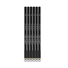 L3vel3 6 Piece Liner Pencils Black