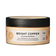 Maria Nila Bright Copper Colour Refresh Mask - Gentle Nourishing Mask Without Permanent Color Pigments 100ml