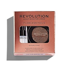 Makeup Revolution Set Makeup Revolution: Flawless Foils Vegan Eyeshadow Primer 2ml & Flawless Foils Vegan Eyeshadow Palette Overcome 2 G