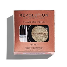 Makeup Revolution Set Makeup Revolution: Flawless Foils Vegan Eyeshadow Primer 2ml & Flawless Foils Vegan Eyeshadow Palette Retreat 2 G