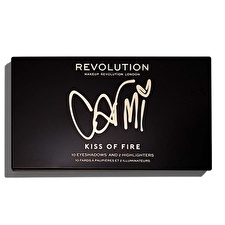 Makeup Revolution Carmi Eyeshadow Palette Kiss Of Fire 12 Shades 27 G