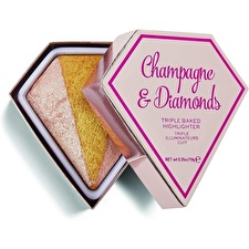 I Heart Revolution Champagne & Diamonds Highlighter Powder Triple Baked 10 G