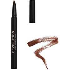 Makeup Revolution Bushy Brow Eyebrow Cream Pencil Medium Brown 0.5ml